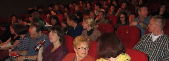 Publikumsvorführung auf der Leipziger Filmkunstmesse 2010
